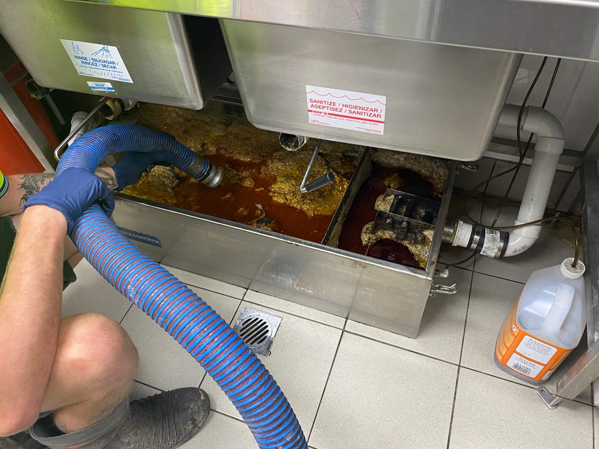 Grease Trap Cleaning in Enterprise